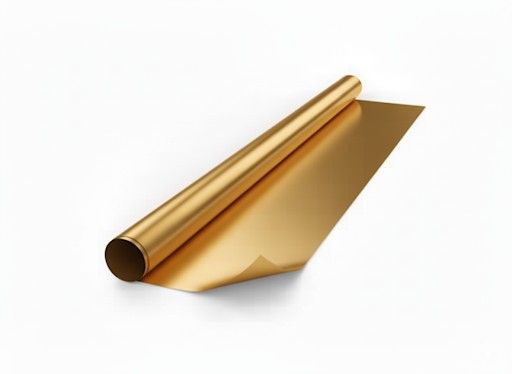 Alu-Folie 10mx50cm gold/gold