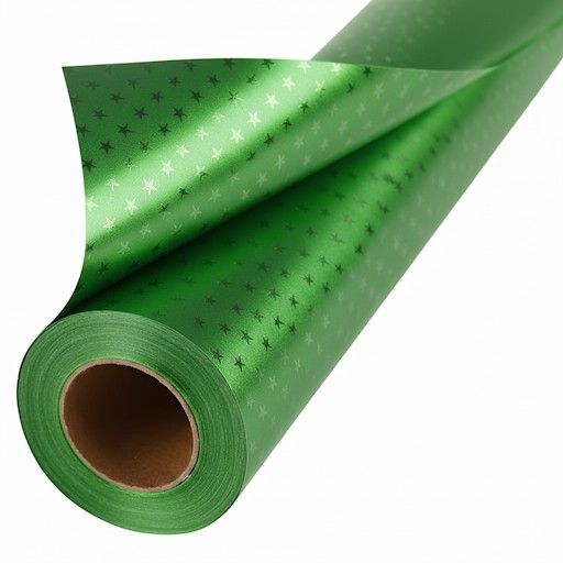 Alu-Sternenfolie 10mx50xcm grün