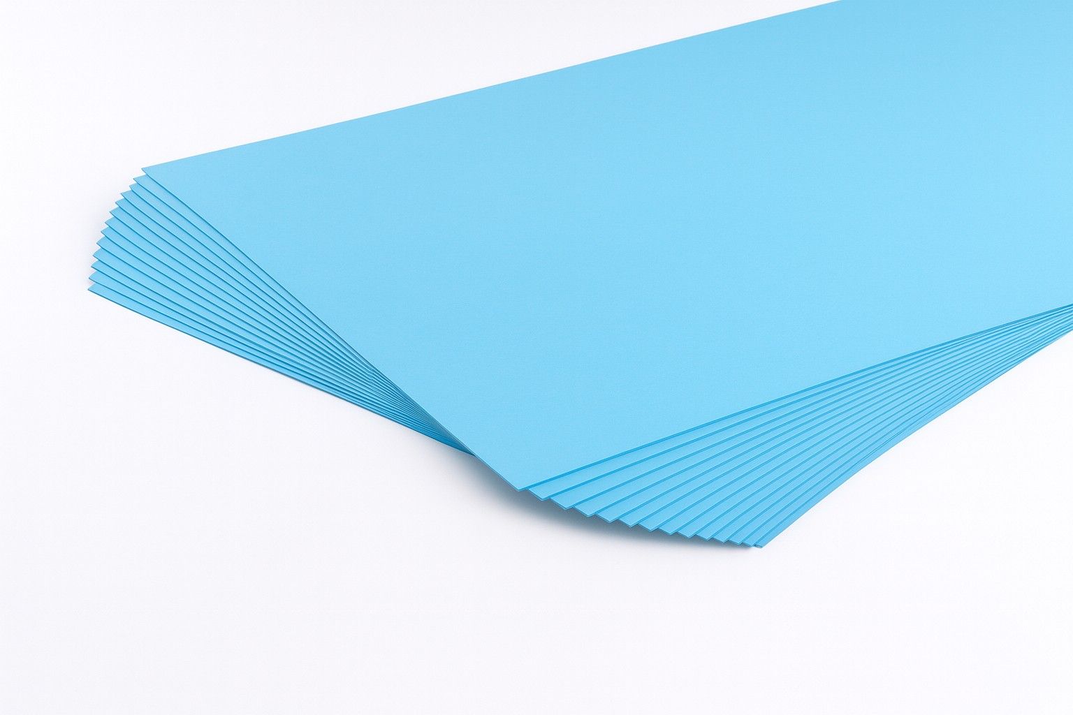Tonpapier 130g/m², DIN A3, 50 Blatt himmelblau