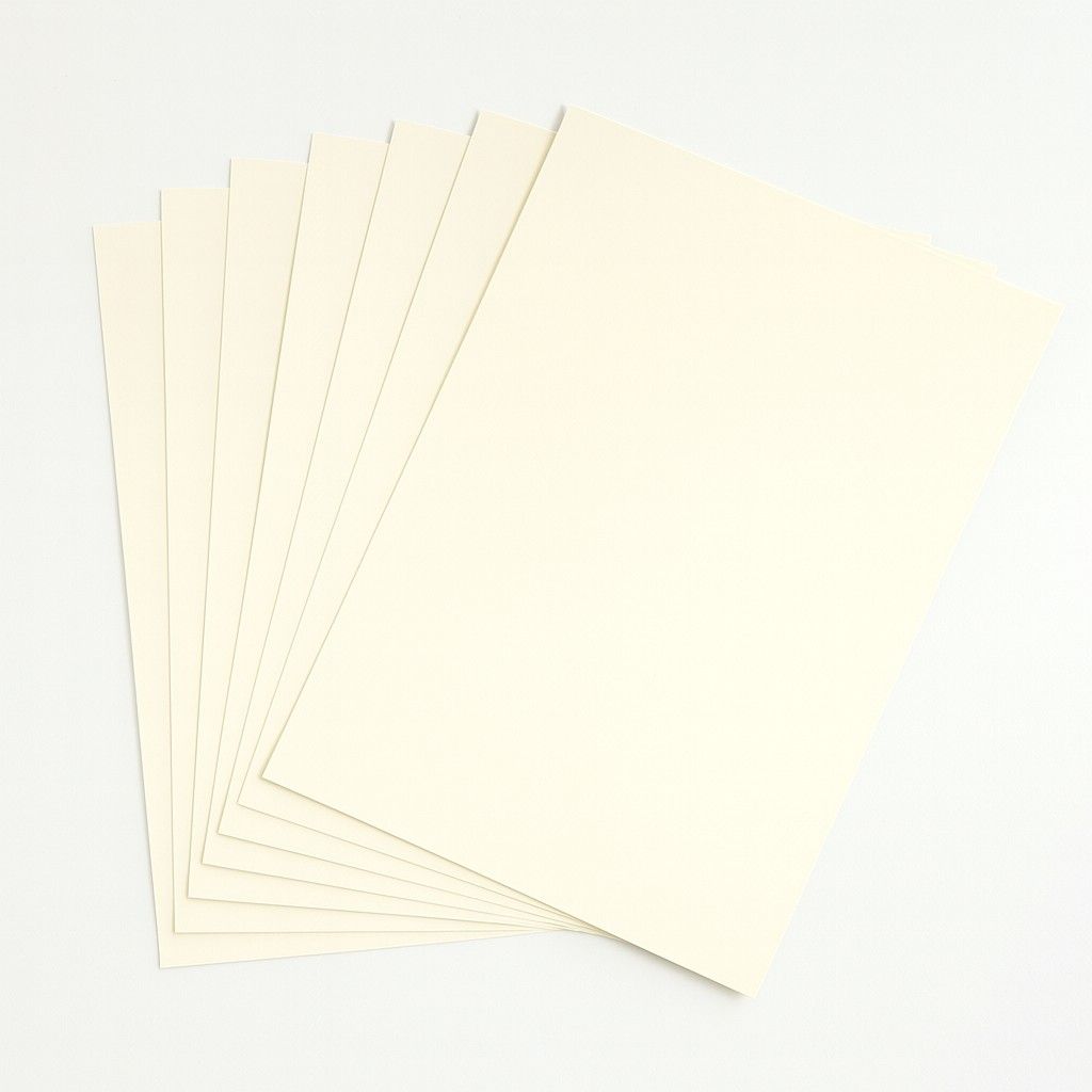 Tonpapier 130g/m², DIN A4, 100 Blatt perlweiß