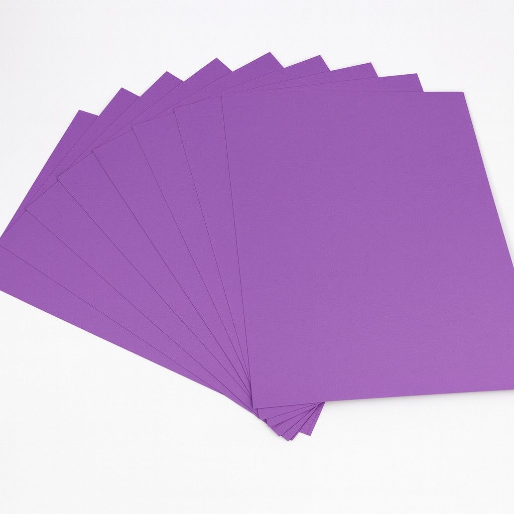 Tonpapier 130g/m², 50x70cm, 25 Bogen flieder