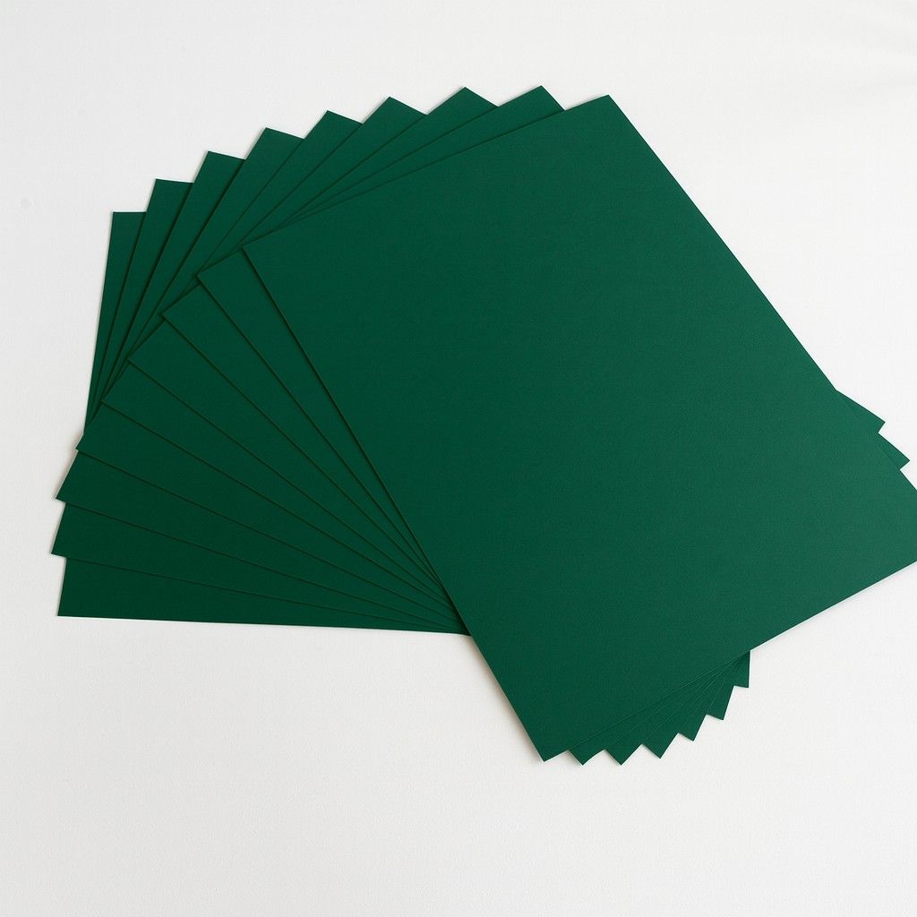 Tonpapier 130g/m², DIN A3, 50 Blatt tannengrün