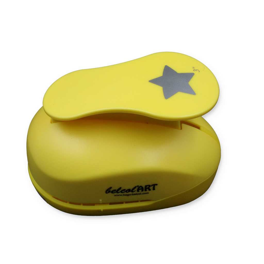 Stanzer 3XL, Stanzfläche 76mm, Motiv Stern